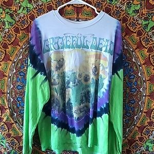 Liquid Blue XL Grateful Dead Sunflower Terrapin LS